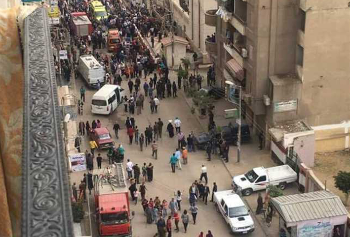 السفارة الأمريكية تدين الهجوم على كنيسة طنطا