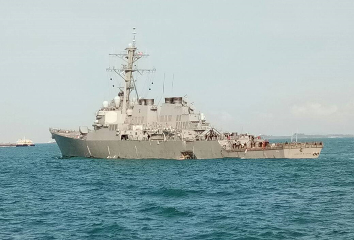 البحرية الأمريكية تقيل قائد الأسطول السابع بعد حوادث اصطدام