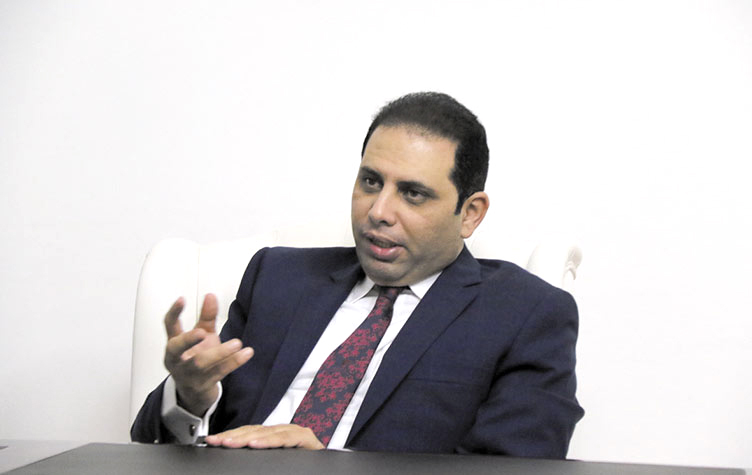 الدكتور ياسر حسان مساعد رئيس حزب الوفد ورئيس لجنة الإعلام