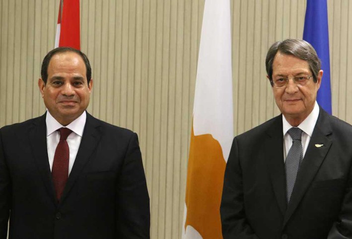 السيسي: مصر تدعم توحيد جزيرة قبرص