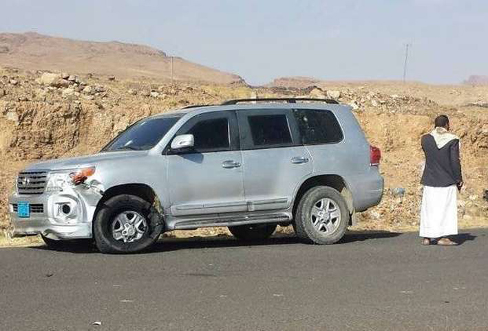 بالصور .. تفاصيل لحظة محاصرة موكب صالح قبل اغتياله 