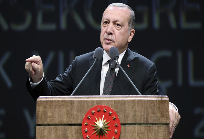 أردوغان: لن نتراجع عن عملية عفرين وهناك اتفاق مع روسيا