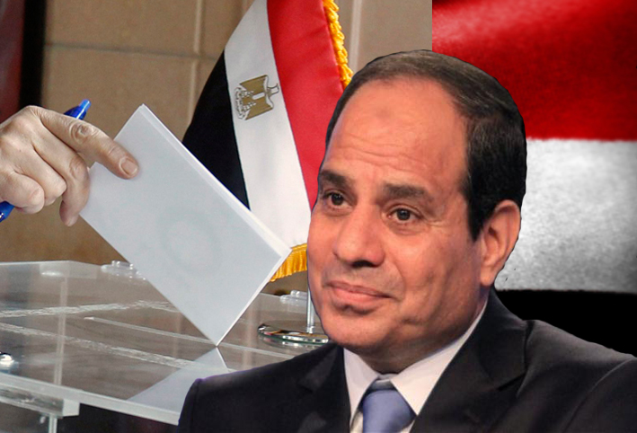 لحظة تسليم توكيلات ترشح الرئيس السيسي لـ"الوطنية للانتخابات" 