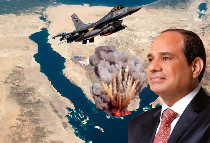 نيويورك تايمز: إسرائيل شنّت 100 غارة على سيناء بموافقة السيسي