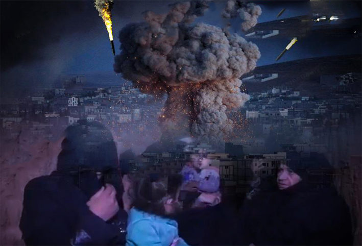 بالفيديو .. من باطن الأرض .. صرخات نساء تجرعن "أهوال القيامة" بالغوطة