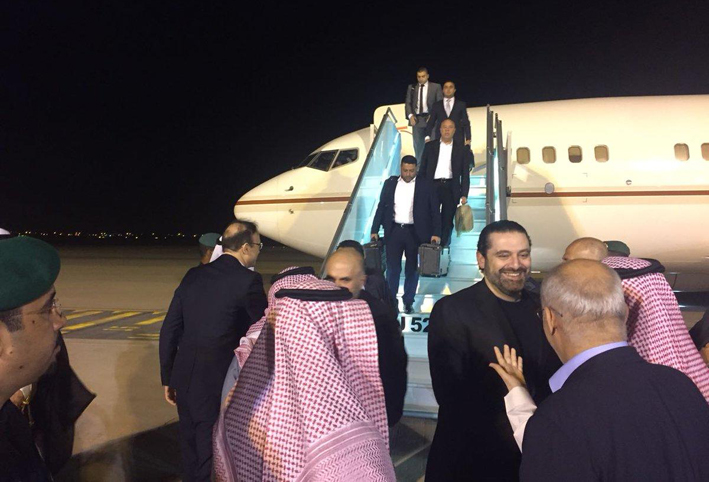 الحريري يصل السعودية بأول زيارة له منذ أزمة استقالته