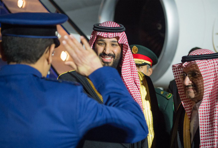 بالفيديو .. محمد بن سلمان يصل إلى لندن في زيارة رسمية