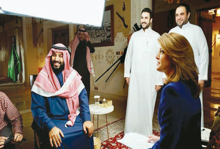 محمد بن سلمان يدلي بأول حديث للإعلام الأمريكي