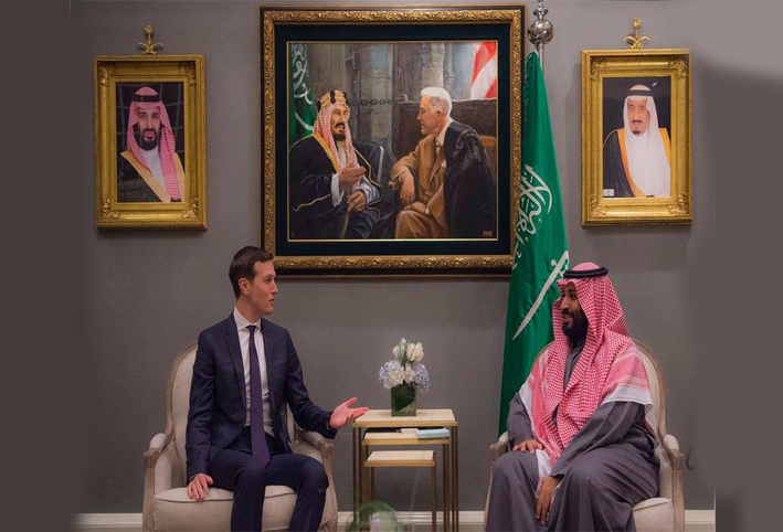 "صفقة القرن" على طاولة بن سلمان وكوشنر