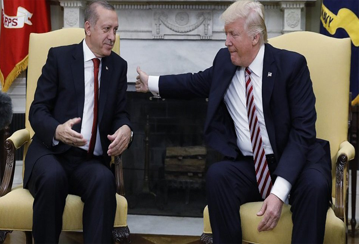 أردوغان يرد على ترامب بشأن قس أمريكي مسجون في تركيا