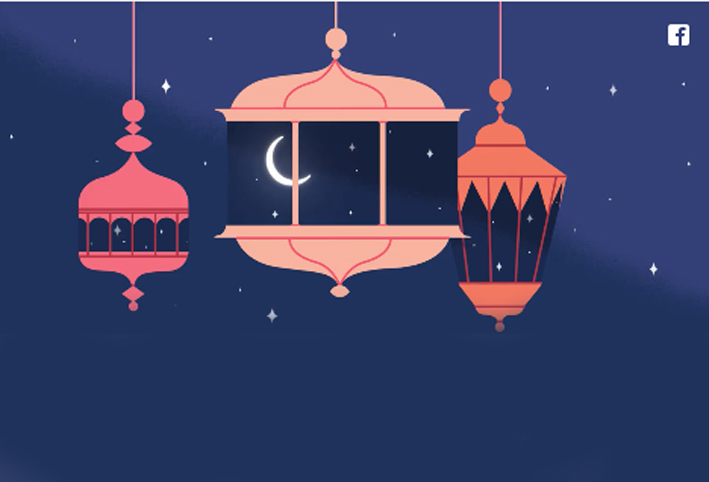 فيسبوك يحتفل بحلول شهر رمضان بمنشور يظهر لمستخدميه حول العالم