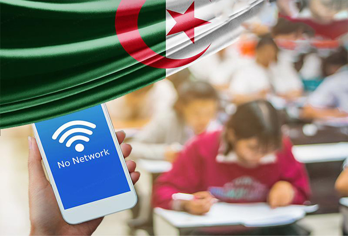 قطع الإنترنت يثير غضباً في الجزائر .. الغش مستمر والخسائر فادحة