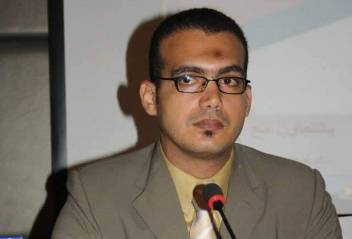 المستشار الدكتور جاب الله أبوعامود رئيس المنتدى القانوني وعضو شبكة المحامين المصرية للدفاع عن الصحفيين والمدونين