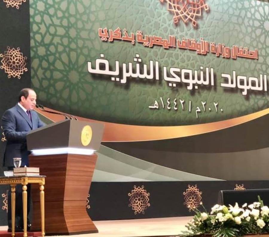 السيسي يعلق على "الرسوم المسيئة".. "كفى إيذاء لنا"