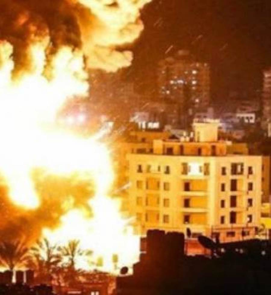 ضربات إسرائلية لمواقع حركة حماس في غزة