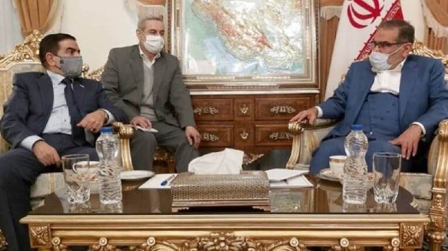 أمين المجلس الأعلى للأمن القومي الإيراني ووزير الدفاع العراقي