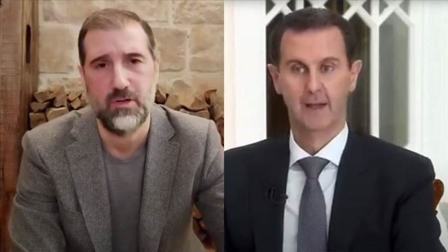 رامي مخلوف وبشار الأسد