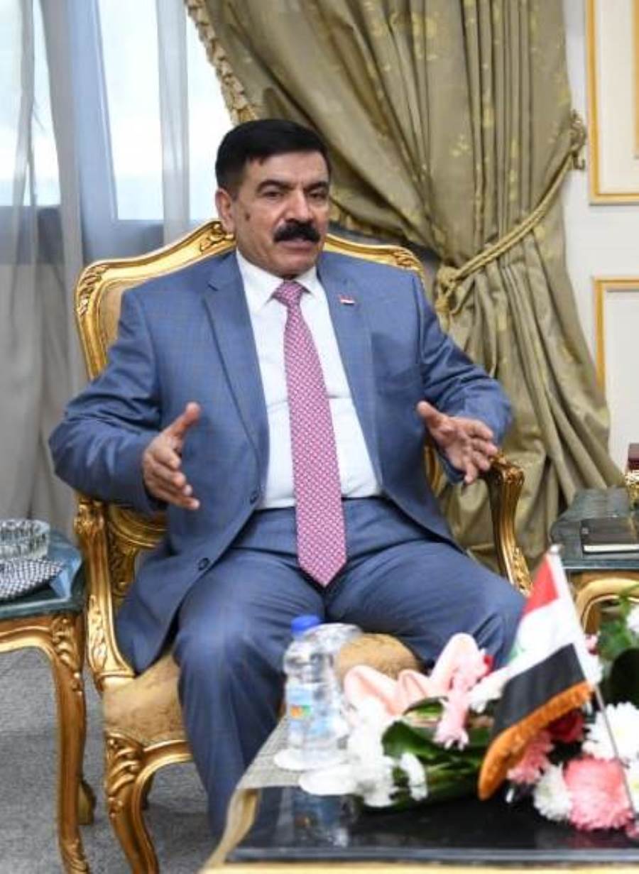 وزير الدفاع العراقى لـ"وزير الإنتاج الحربى المصري: العلاقات بين البلدين راسخة وتاريخية