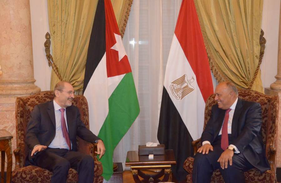 وزيرا خارجية مصر والأردن يناقشان مساعي الوصول لوقف إطلاق النار في غزة
