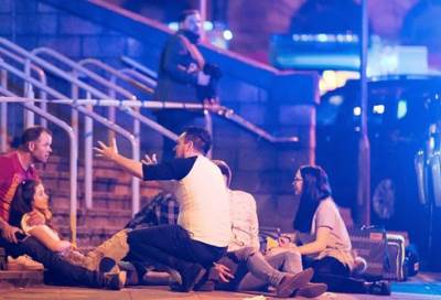 شاهد بالفيديو لحظة انفجار مانشستر أرينا ببريطانيا