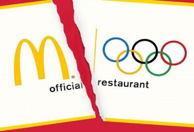 ماكدونالدز تنهي رعايتها للأولمبياد