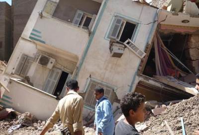 بالفيديو .. مسلسل انهيار العقارات عرض مستمر لحصد أرواح المصريين