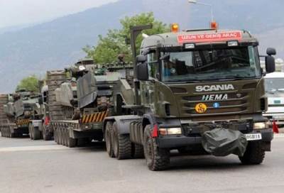 بالصور .. الجيش التركي يحشد قواته لدخول سوريا