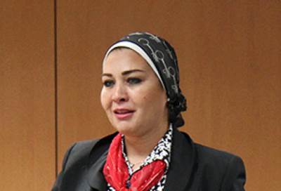 النائبة زينب سالم تخوض معركة انتخابات "دعم مصر"وسط تأييد نواب الائتلاف 