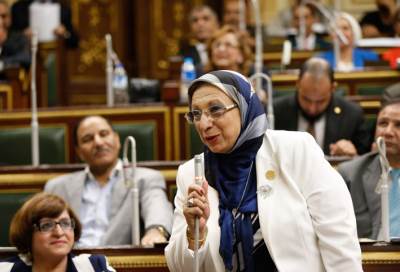 ايناس عبد الحليم: هدية السيسي للمنصورة اهم نتائج زيارة فرنسا