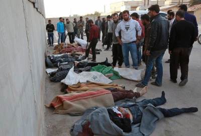 مجزرة بسوق شعبي في حلب تودي بحياة 57 مدنياً