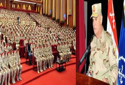 رئيس الأركان يشهد إحدى المراحل الرئيسية للمشروع التكتيكى بجنود طاهر 52