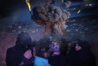 بالفيديو .. من باطن الأرض .. صرخات نساء تجرعن "أهوال القيامة" بالغوطة