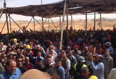 العاملون بالعاصمة الإدارية الجديدة يحتشدون للتصويت في الانتخابات الرئاسية