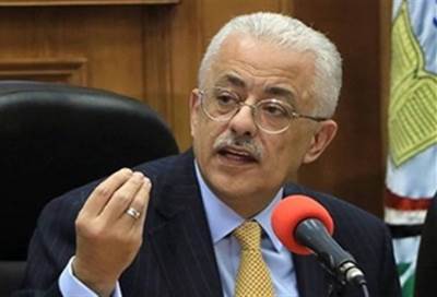 وزير التعليم: امتحانات أولى ثانوي تدريبية لا نحتاج لتأمينها بمتاريس عسكرية