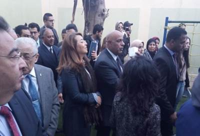 وزيرا التضامن والتعليم يفتتحان مدرسة العروبة بإمبابة بعد تطويرها