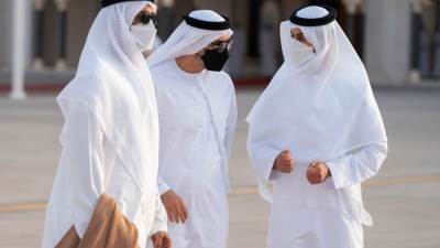 في أبو ظبى.. قمة ثلاثية بين الإمارات والأردن والبحرين