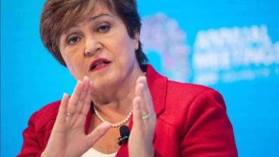 مديرة صندوق النقد الدولي: الاقتصاد العالمي المنقسم يهدد بانكماش نسبته 1.5% سنويا