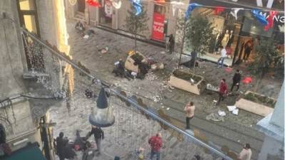  انفجار في وسط مدينة إسطنبول التركية ينجم عنه قتلى وجرحى