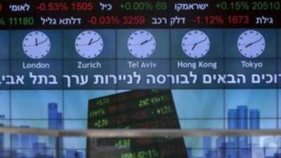 بورصة تل أبيب تتراجع 8% بعد يوم على "طوفان الأقصى"